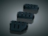 Černé lesklé Trident ISI®-Pegs bez adaptérů