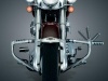 Černý padací rám Ergo™ Plus s předkopy Harley Davidson