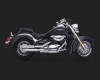 Chromovaný Vance & Hines výfuk CRUZERS pro Suzuki - Vance & Hines
