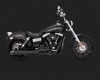 Černý Vance & Hines výfuk PRO PIPE BLACK pro Harley Davidson