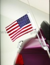 Vlajka USA s držákem na anténu pro Goldwing