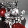 Světelná rampa s halogenovým osvětlením - kit - Big Bike Parts - Show chrome
