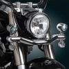 Světelná rampa s mini halogenovými světly - Big Bike Parts - Show chrome
