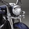 Světelná rampa s mini halogenovými světly - Big Bike Parts - Show chrome