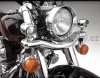 Světelná rampa s mini halogenovými světly - Big Bike Parts - Show chrome