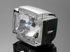 Hlavní světlo GOTHIC 120x150mm, chrom, homologované "E"