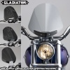 Polohovatelné lehce kouřové plexi Gladiator Harley-Davidson