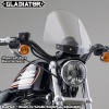Polohovatelné lehce kouřové plexi Gladiator Harley-Davidson