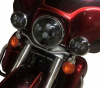 LED černé hlavní světlo pro Harley Davidson